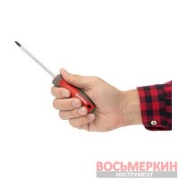 Отвертка крестовая PZ1 х 100 мм CR-V VT-3332 Intertool