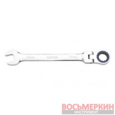 Ключ комбинированный трещоточный гибкий 72 зуба 19 мм ARW-12M19-HT Licota