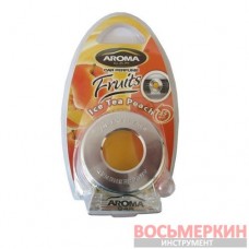Ароматизатор Aroma на обдув гелевый Fruits Ice tea peach Ледяной персиковый чай