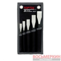 Набор зубил в чехле 5ед. GPAQ0505 TOPTUL