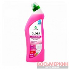 Чистящий гель для ванны и туалета Gloss pink 1000 мл 125544 Grass