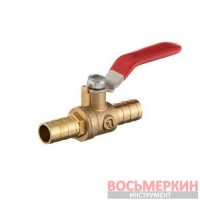 Кран шаровый воздушный латунь на шланг 12 мм STORM PT-1896 Intertool