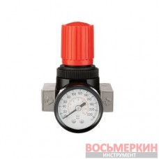 Регулятор давления 1/4 1-16 бар 1600 л/мин профессиональный PT-1429 Intertool