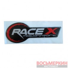 Эмблема силиконовая Racex 13 см х 5 см