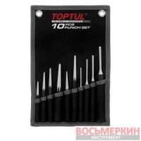 Набор выколоток и керн в чехле 10ед. GPAQ1001 TOPTUL