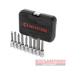 Набор бит HEX 1/2 4-17 100 мм S2 STORM ET-8406 Intertool