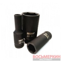 Головка ударная глубокая 15 мм 6 гранная 1/2 FK-4458515 ForceKraft