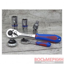 Набор инструментов универсальный 109 единиц 1/4 1/2 6-ти гранные SC7510MR90 KingTony