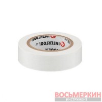 Лента изоляционная 0.15 мм х 17 мм х 10 м белая IT-0033 Intertool