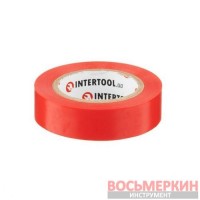 Лента изоляционная 0.15 мм х 17 мм х 10 м красная IT-0030 Intertool