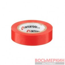 Лента изоляционная 0.15 мм х 17 мм х 10 м красная IT-0030 Intertool