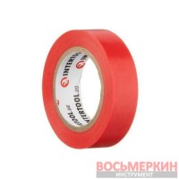 Лента изоляционная 0.15 мм х 17 мм х 10 м красная IT-0030 Intertool