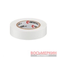 Лента изоляционная 0.15 мм х 17 мм х 15 м белая IT-0043 Intertool