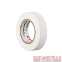 Лента изоляционная 0.15 мм х 17 мм х 15 м белая IT-0043 Intertool