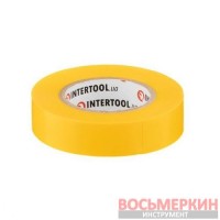 Лента изоляционная 0.15 мм х 17 мм х 15 м желтая IT-0042 Intertool