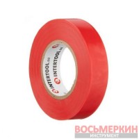 Лента изоляционная 0.15 мм х 17 мм 20 м красная IT-0050 Intertool