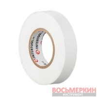 Лента изоляционная 0.15 мм х 17 мм х 25 м белая IT-0063 Intertool