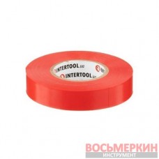 Лента изоляционная 0.15 мм х 17 мм х 25 м красная IT-0060 Intertool