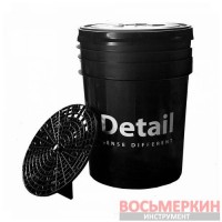 Ведро Detail черное DT-0222 Grass