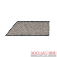 Губка для шлифования трапеция 110 х 75 х 54 х 25 мм оксид алюминия К60 HT-0806 Intertool