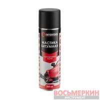 Мастика битумная аэрозоль 500 мл FS-6850 Intertool