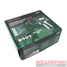 Пневмогайковерт ударный Twin Hammer с реверсом и регулировкой усилия 3/4 1800Hм 7000 об/мин RF-82566 RockForce