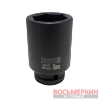 Головка ударная глубокая 36 мм 6 гранная 3/4 PA-46510036 Partner