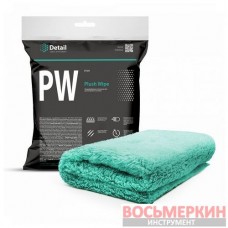 Микрофибровая салфетка для располировки составов PW Plush Wipe 40 х 40 см DT-0245 Grass