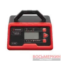 Устройство зарядное для аккумуляторов 12 В-2/6/10 А 24 В-2/6 А 2.2-200 Ач AT-3025 Intertool