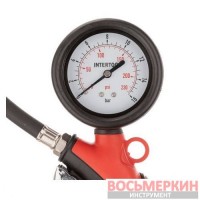 Пистолет для подкачки шин с манометром профессиональный PT-0520 Intertool