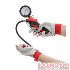 Пистолет для подкачки шин с манометром профессиональный PT-0520 Intertool
