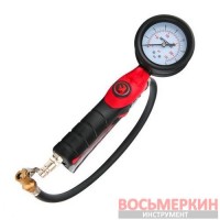Пистолет для подкачки шин с манометром профессиональный PT-0520 Intertool