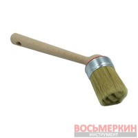 Кисть профессиональная угловая для монтажной пасты диаметр 50 мм Польша