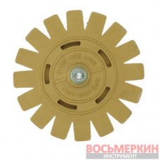 Резиновый зачистной диск для снятия скотча с диска диаметр 100 мм винт 3749 JTC