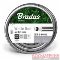 Шланг для полива 5 слойный WHITE LINE 5/8 20 м WWL5/820 Bradas