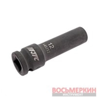 Головка ударная глубокая 1/2 6 гранная 12 мм длина 82 мм 448212 JTC