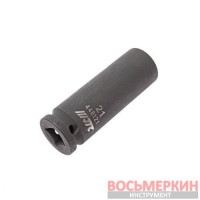Головка ударная глубокая 1/2 6 гранная 21 мм длина 82 мм тонкостенная 448121 JTC