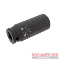 Головка ударная глубокая 1/2 6 гранная 24 мм длина 82 мм 448224 JTC