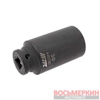 Головка ударная глубокая 1/2 6 гранная 30 мм длина 82 мм 448230 JTC