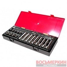 Набор инструмента TORX ключи E6-E24 головки 1/2 E10-E24 24 единиц K4241 JTC