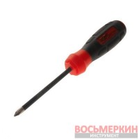Отвертка крестовая PH1 х 75 мм наконечник с алмазным покрытием 5450 JTC
