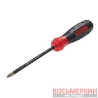 Отвертка крестовая PH2 х 100 мм наконечник с алмазным покрытием 5452 JTC