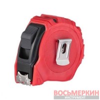 Рулетка с фиксатором 8 м Магнит MT-0508 Intertool