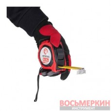 Рулетка с фиксатором 8 м Магнит MT-0508 Intertool