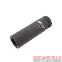 Головка ударная глубокая 1/2 6 гранная 17 мм длина 82 мм 448217 JTC