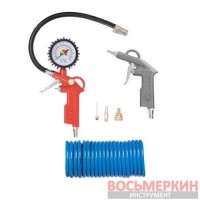 Набор пневмоинструментов 6 единиц PT-1500 Intertool