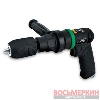 Пневмодрель реверсивная 1/2 500 об/мин самозажимной патрон KAQA1650 Toptul