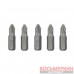 Комплект отверточных насадок PZ2 1/4 х 25 мм ACR 5 штук STORM VT-0209 Intertool