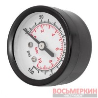 Индикатор давления манометр 1/4 10bar диаметр 50 мм F-Y50-2 Forsage