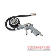 Пистолет для подкачки шин с цифровым манометром и шлангом в блистере RF-STG-25 Rock Force